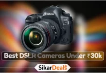 Best DSLR Cameras Under ₹30k