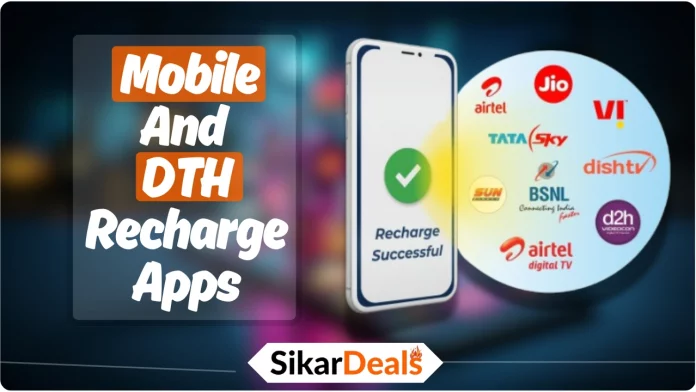 Online Mobile and DTH Recharge Apps